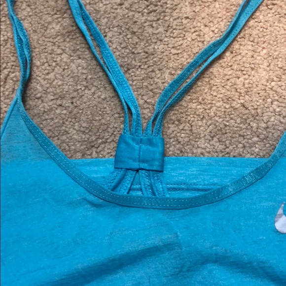 Nike Dri-Fit Light Blue Workout Tank, size L - Picture 6 of 6